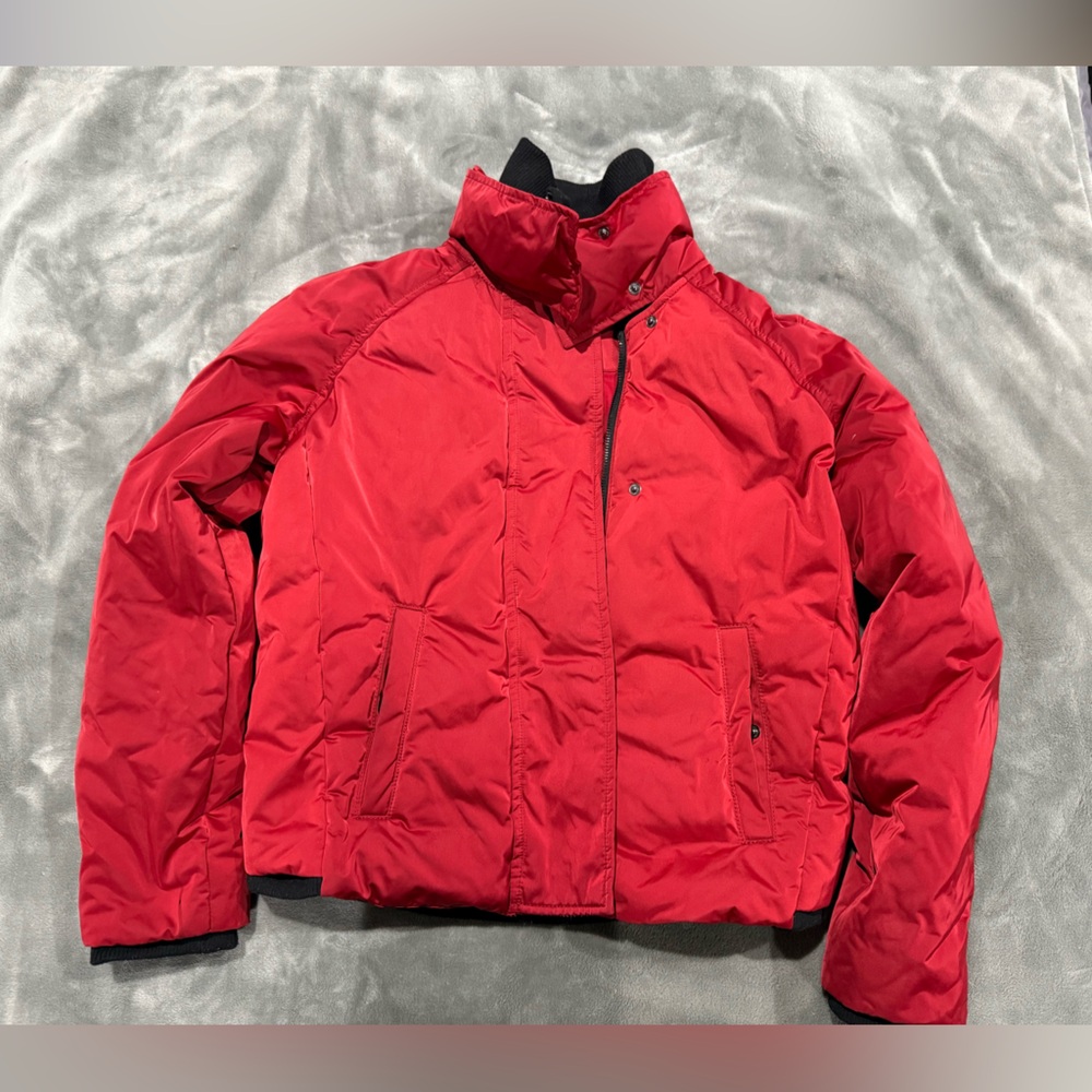 A/x Red Puffer Jacket